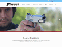 Tablet Screenshot of fortressarms.com